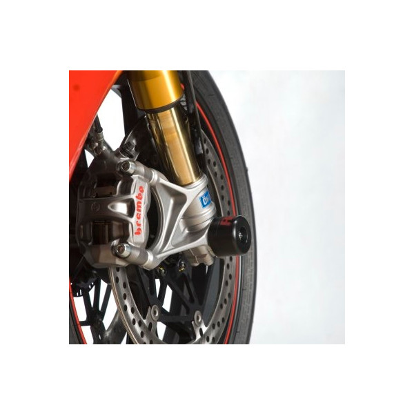R&G Fork Protectors for Ducati Panigale 899 '13-/959 '16-/1199 '12-/1299 '15-, Panigale V4S '18- /V4R '19-, Panigale V2 '20- & Streetfighter V4 (S) '20- models